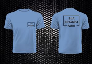 Camiseta – Azul Médio – 031