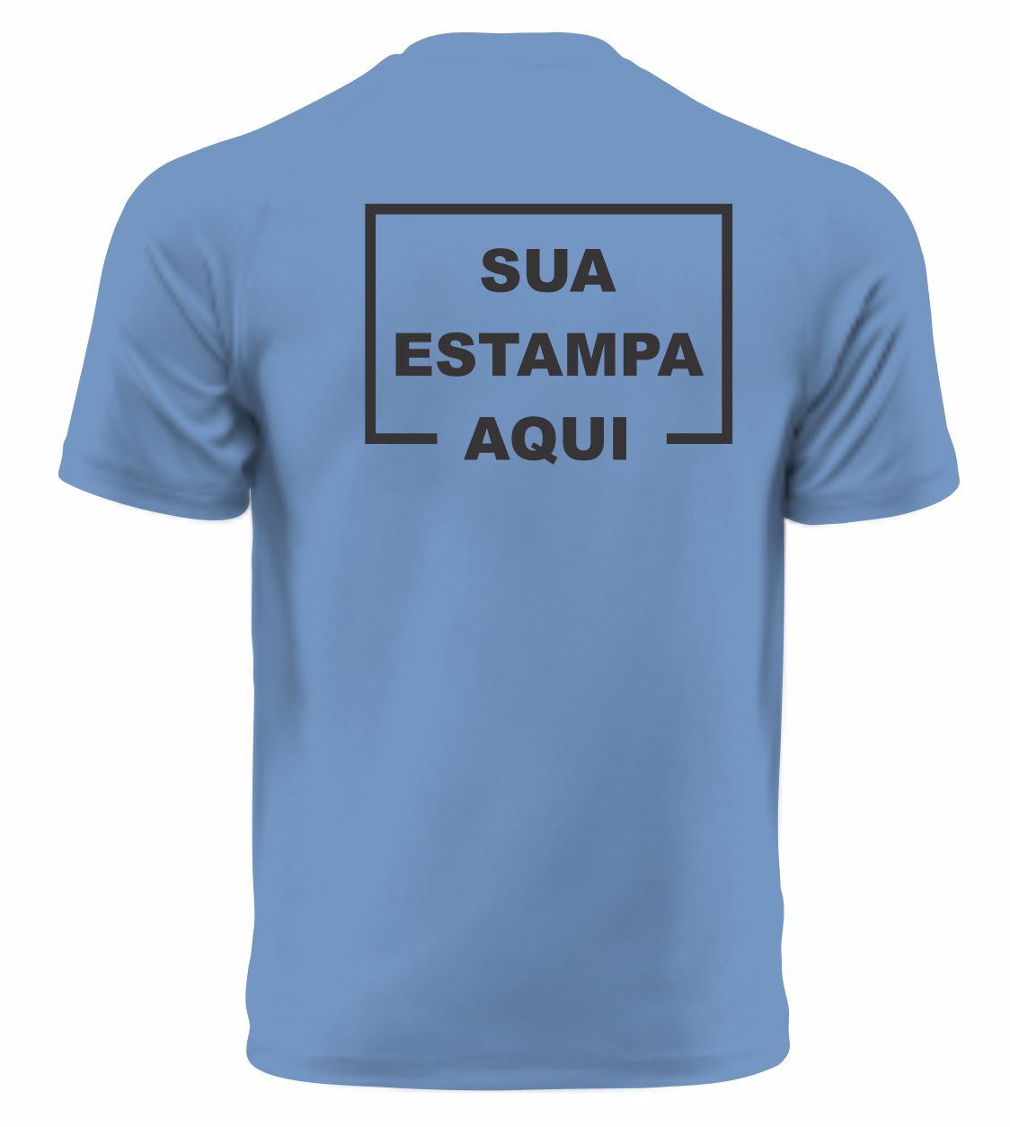 Camiseta – Azul Médio – 031