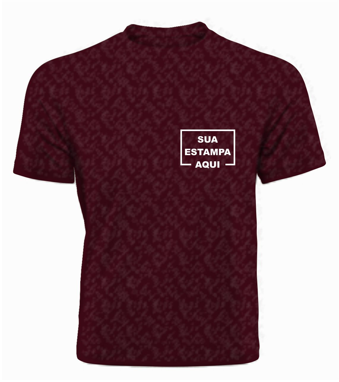 Camiseta – Bordo Mescla – 804B