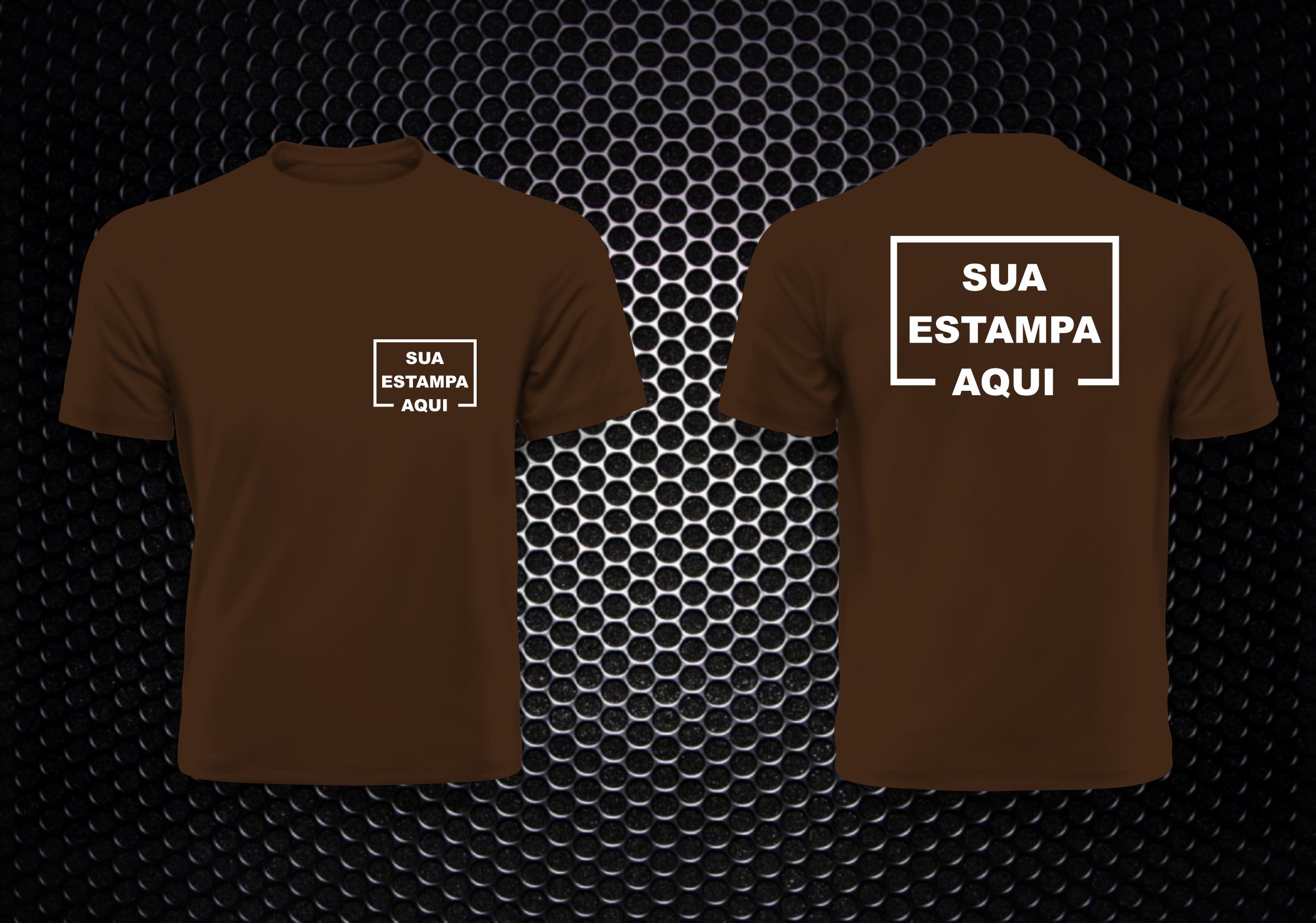 Camiseta – Marrom  – 005