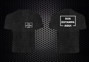 Camiseta – Preto Mescla – 804P