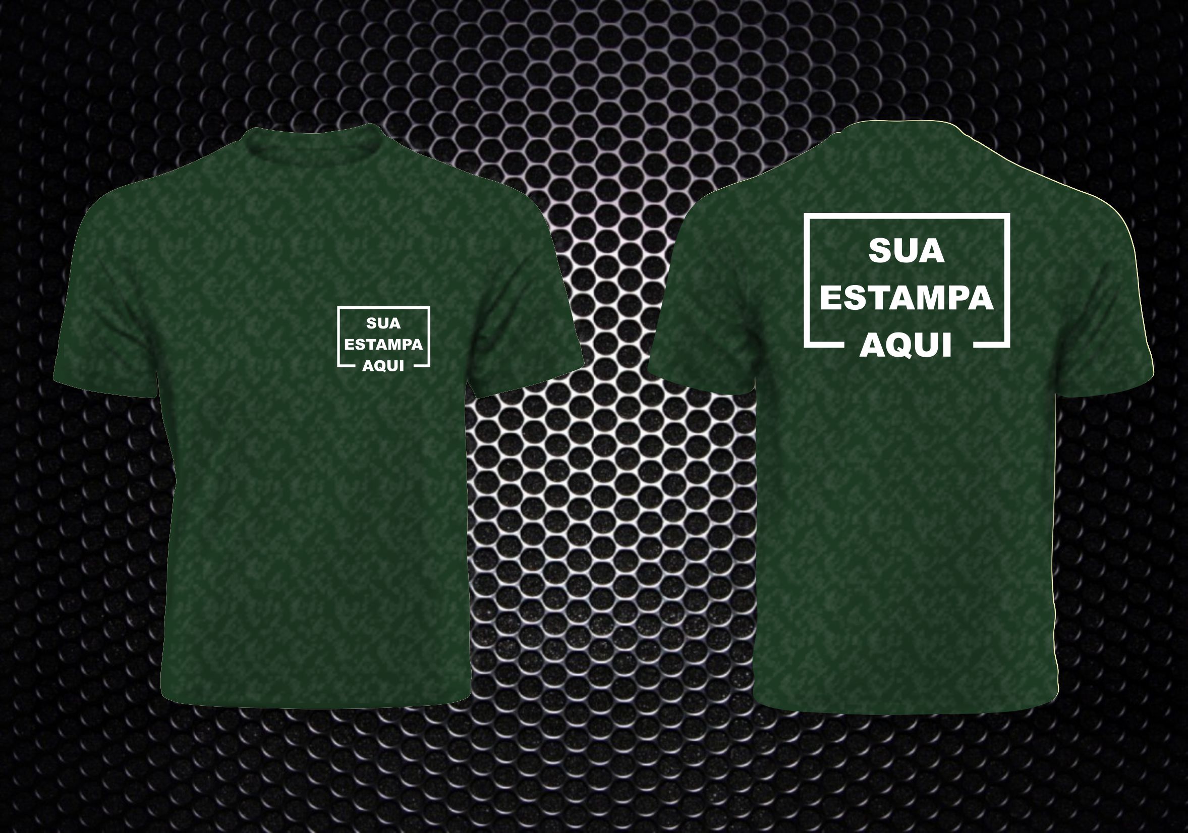 Camiseta – Verde Mescla – 804V