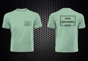 Camiseta – Verde Água – 018