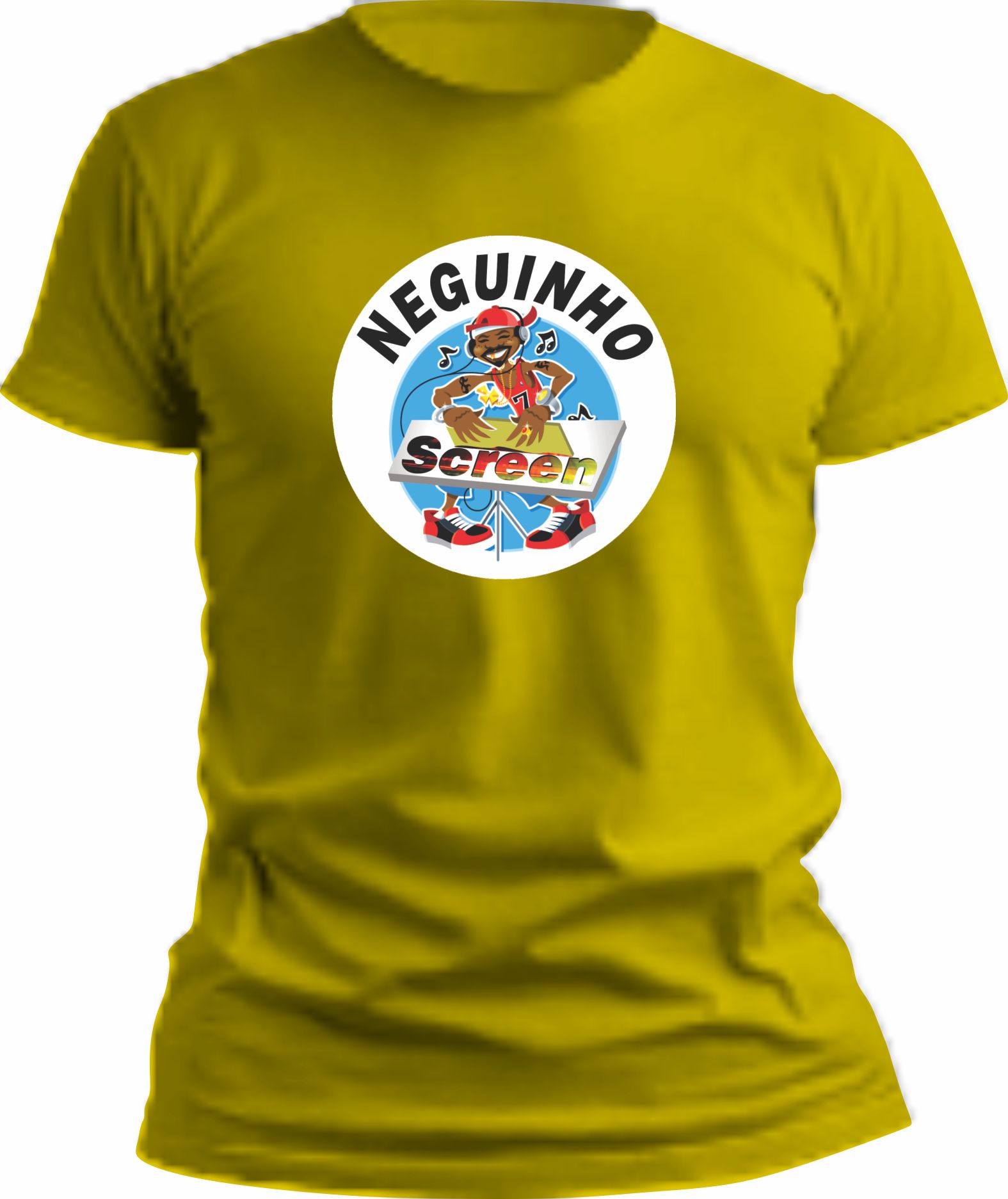 Camiseta Algodão – Canário – 035