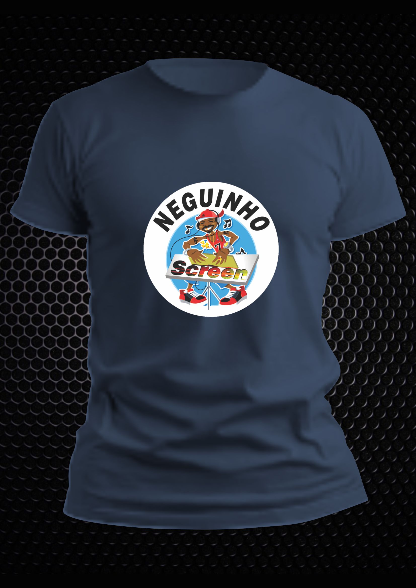 Camiseta Algodão – Índigo – 044