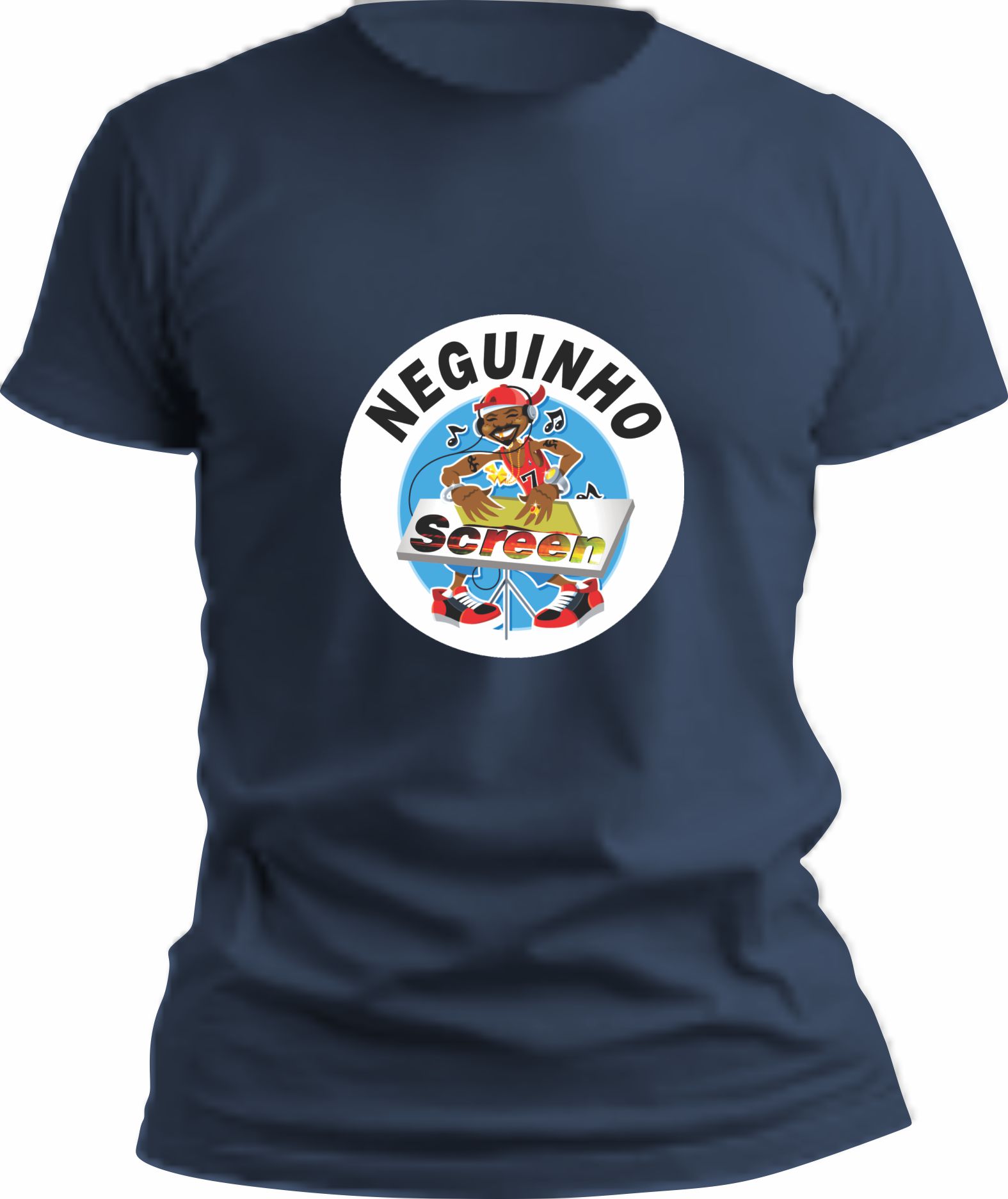 Camiseta Algodão – Índigo – 044