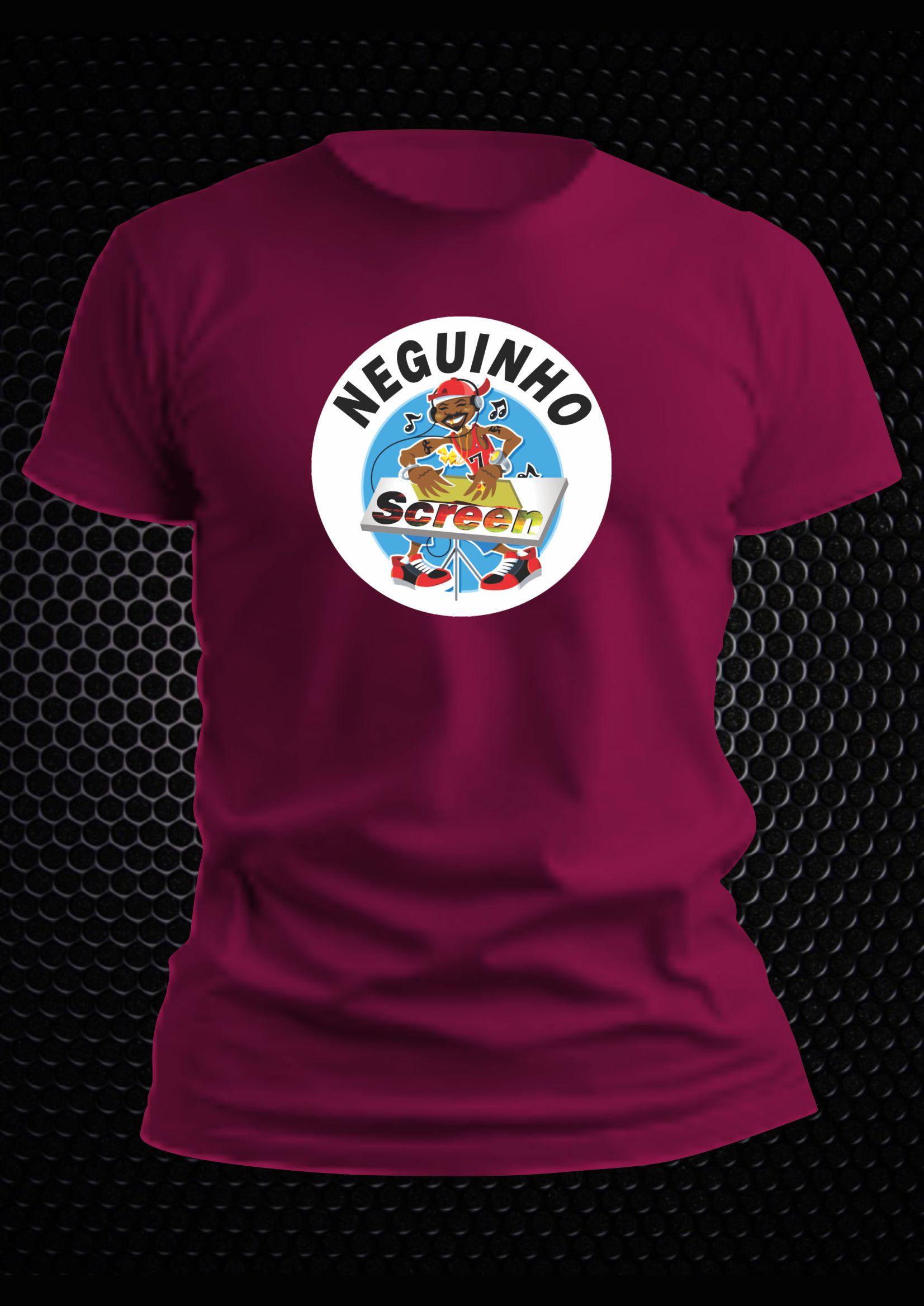 Camiseta Algodão – Pink – 072