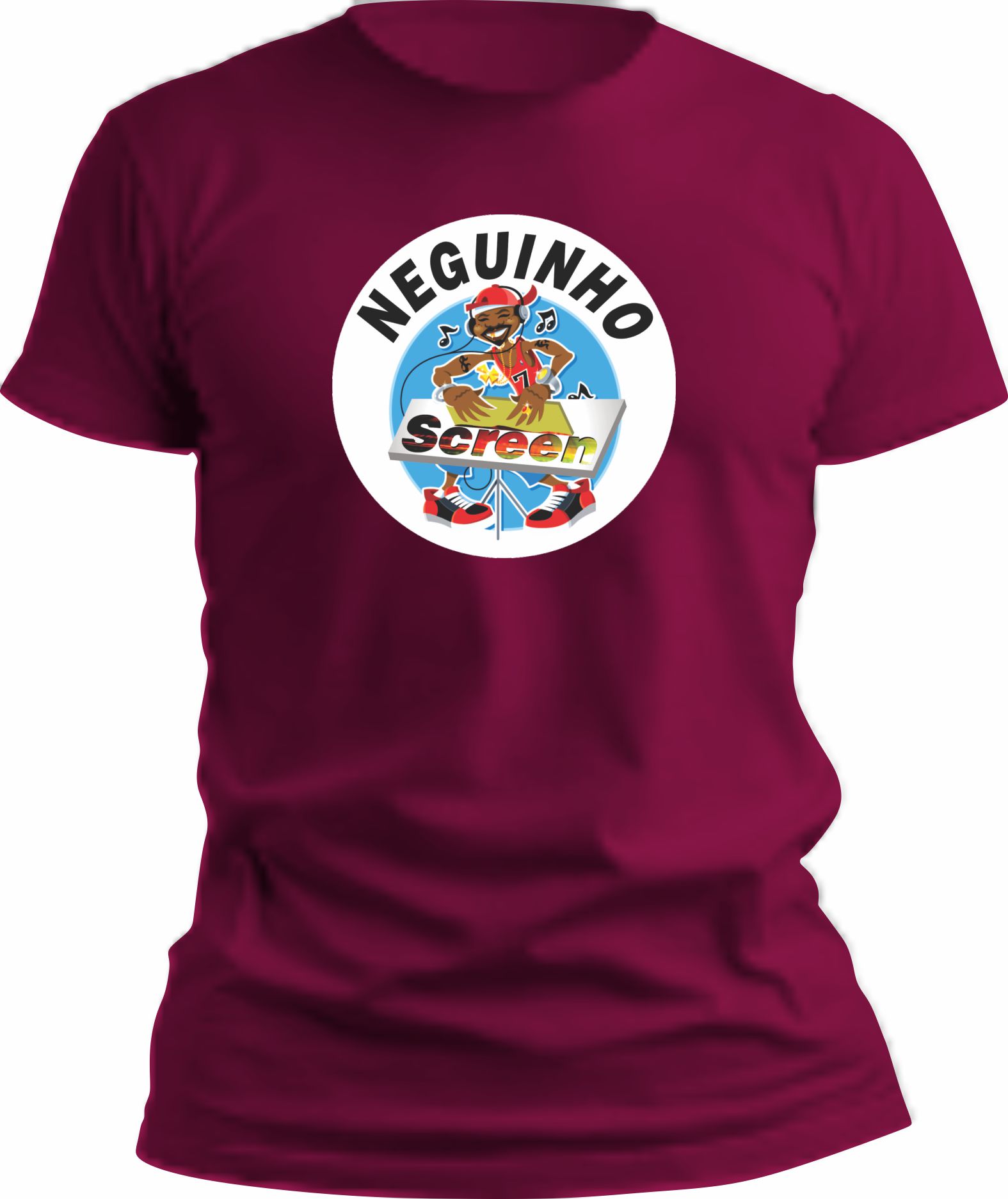 Camiseta Algodão – Pink – 072