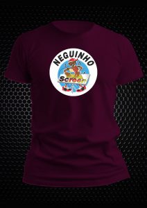 Camiseta Algodão – Framboesa – 051