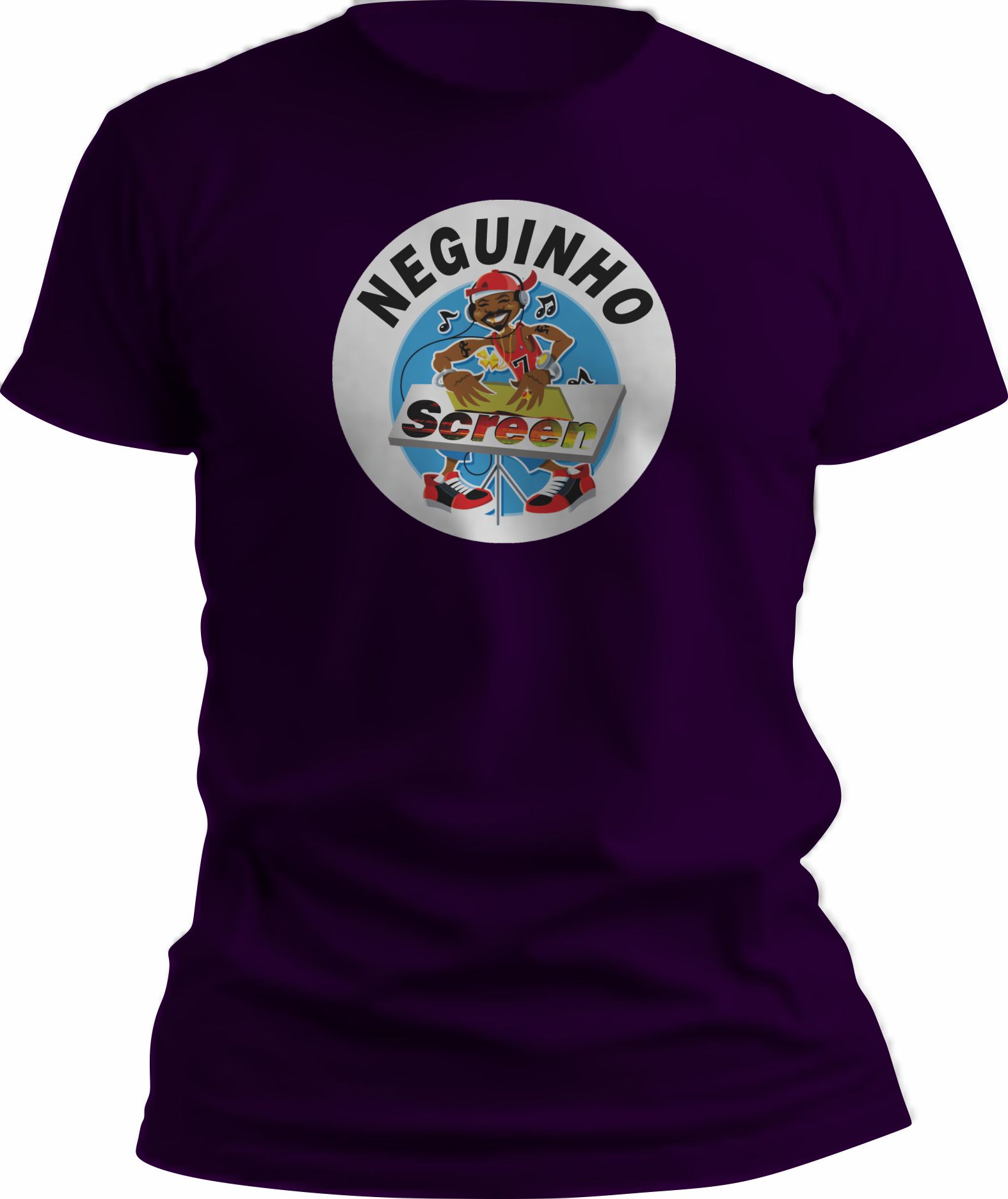 Camiseta Algodão – Roxo – 049