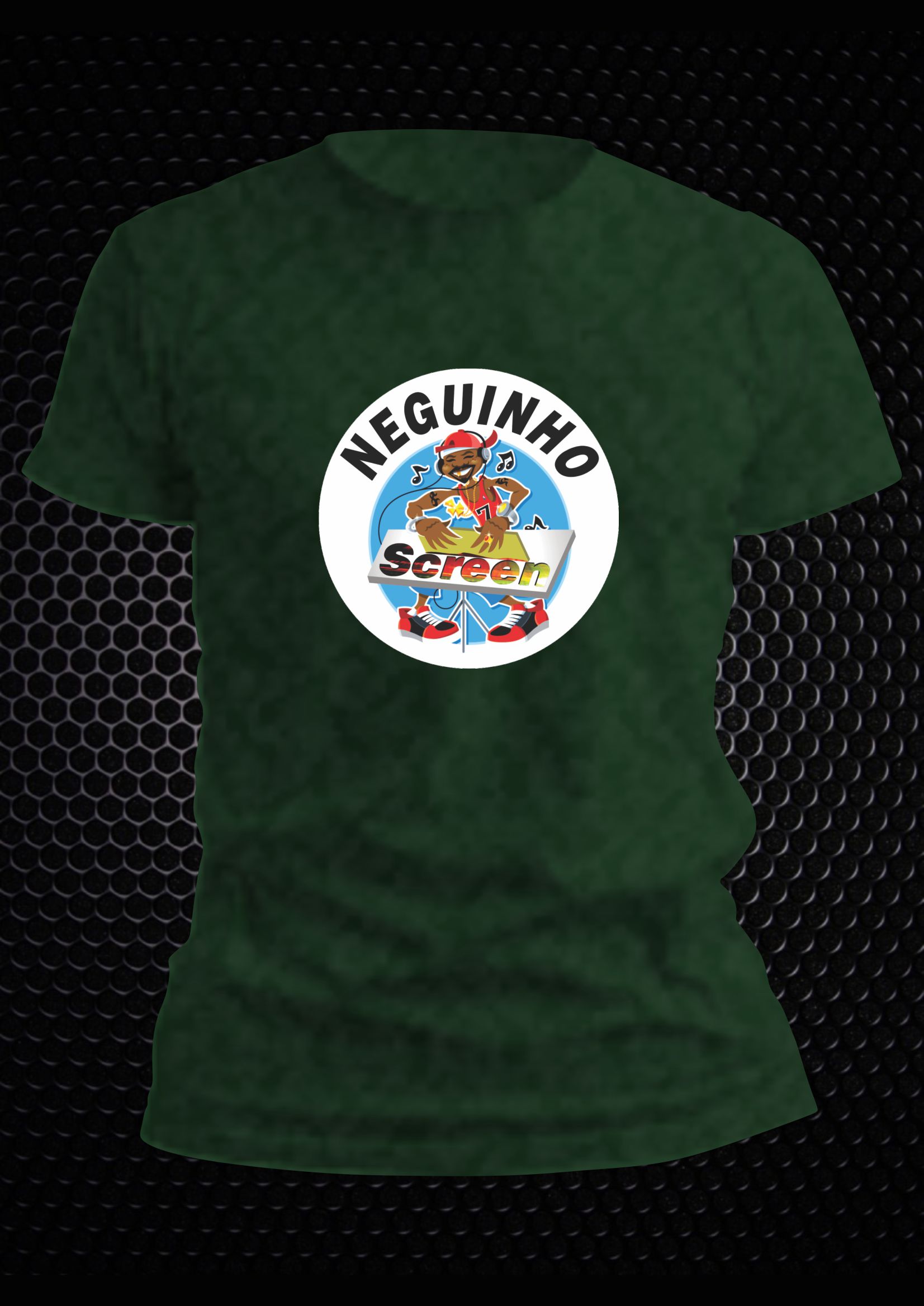 Camiseta Algodão – Verde Mescla – 804V