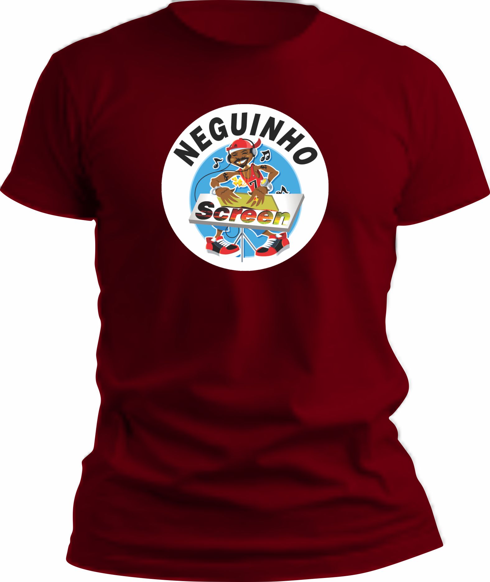 Camiseta Algodão – Vermelho – 012