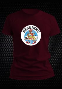 Camiseta Algodão – Vinho – 020