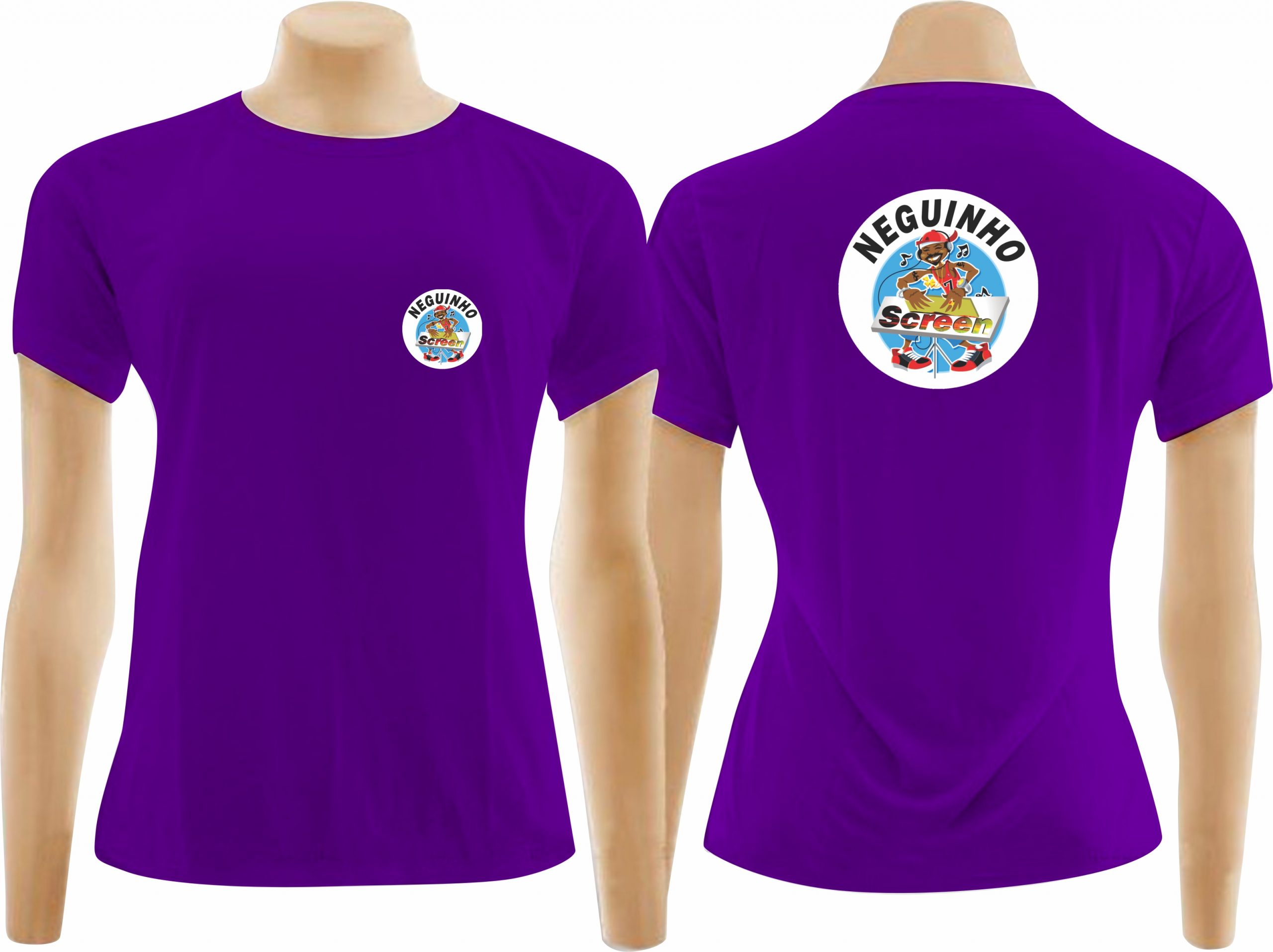 Camiseta Fem. – Roxo – 049