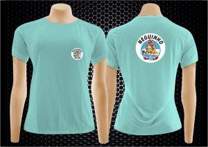 Camiseta Fem. – Verde Água – 018